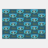 Liebesvögel - Umschlagpapier Geschenkpapier Set (Vorderseite)