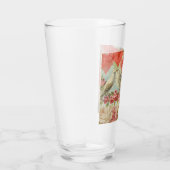 Liebesvögel Vintag antikes Herz Glas (Rechts)