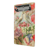 Liebesvögel Vintag antikes Herz Mini Klemmbrett (Gewinkelt2)