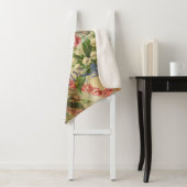 Liebesvögel Vintag antikes Herz Sherpadecke (Beispiel)