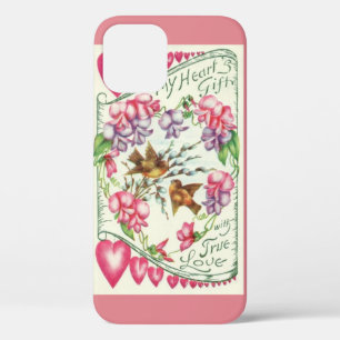 Liebesvögel Vintager Valentinstag Case-Mate iPhone Hülle