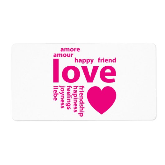 Liebesworte (Vorne)