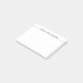 Liebesworte weiß post-it klebezettel (angewinkelt)