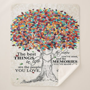 Liebeszitat für Ehemann   Süßes Geschenk für Freun Sherpadecke