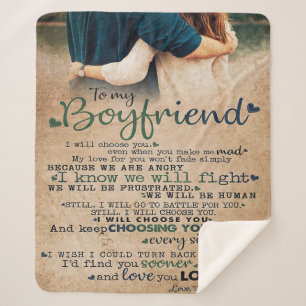 Liebeszitat für Freund   Trendiges Geschenk Sherpadecke