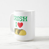 LiebeTacos der Iren-I Kaffeetasse (Vorderseite Links)