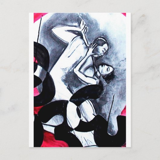 Liebetanz Postkarte (Vorderseite)