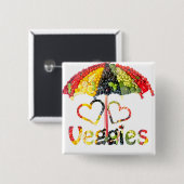 LiebeVeggies Button (Vorne & Hinten)