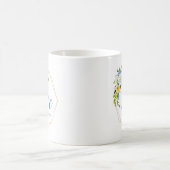 Liebevoll floral kaffeetasse (Mittel)