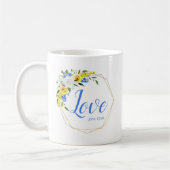 Liebevoll floral kaffeetasse (Links)