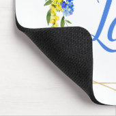 Liebevoll floral mousepad (Ecke)