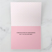 Liebevolle Dackeln, die große Gruß-Karte Wedding Karte (Innenseite)