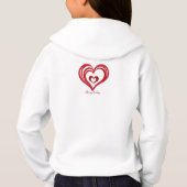 Liebevolle Echos Hoodie (Rückseite)