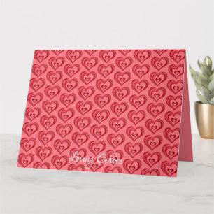 Liebevolle Echos Karte