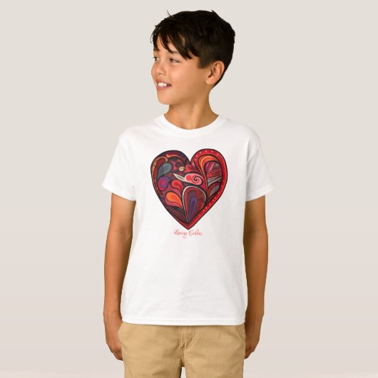 Liebevolle Echos T-Shirt (Vorne ganz)