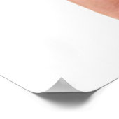 liebevolle Eltern, die sich die Hände der Kinder z Poster (Ecke)