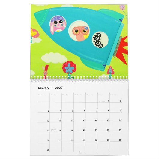 Liebevolle Freunde, liebevolles Leben 2009 Kalender (Jan 2027)