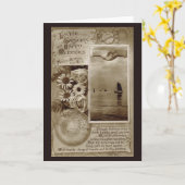 Liebevolle Gedanken Karte (Gelbe Blume)