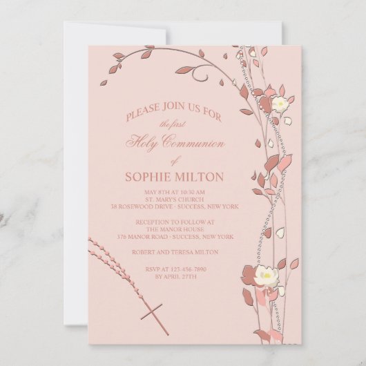 Liebevolle Grenzeinladung Einladung (Vorderseite)