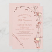 Liebevolle Grenzeinladung Einladung (Vorne/Hinten)