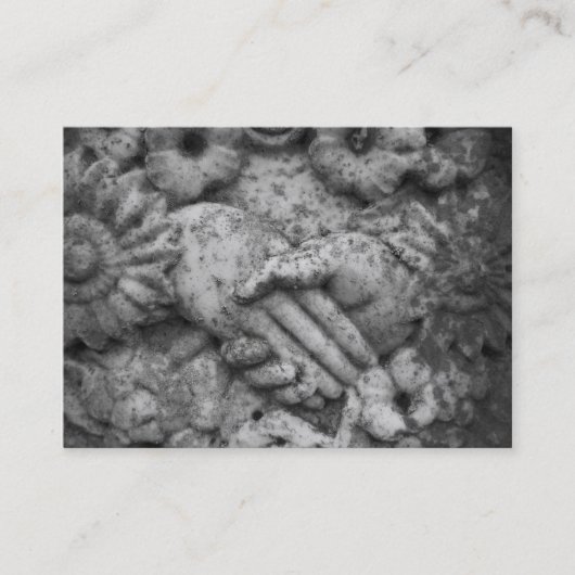 Liebevolle Hände Visitenkarte (Vorderseite)