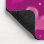 Liebevolle Herzen - Mousepad (Ecke)