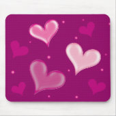 Liebevolle Herzen - Mousepad (Vorne)