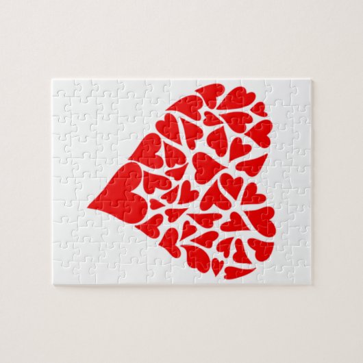 Liebevolle Herzen Puzzle (Horizontal)