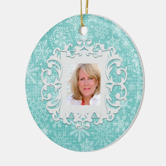 Liebevolle im keramik ornament (Links)