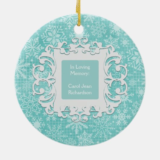 Liebevolle im keramik ornament (Hinten)