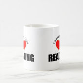 Liebevolle Leben-Lesung Kaffeetasse (Mittel)