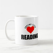 Liebevolle Leben-Lesung Kaffeetasse (Links)