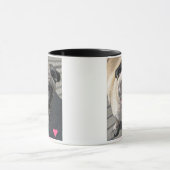 Liebevolle Mops-Tasse Tasse (Zentrum)