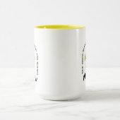 Liebevolle Mutter Blumenwiese Hommage Tasse (Zentrum)