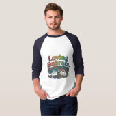 Liebevolle Umarmung T-Shirt (Vorne ganz)