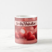 Liebevoller Be My Valentine Kaffeebecher Kaffeetasse (Mittel)