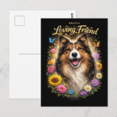 Liebevoller Freund Postkarte (Vorne/Hinten)
