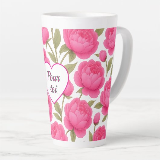 Liebevoller Heiliger Valentin Milchtasse (Rechte Ecke)