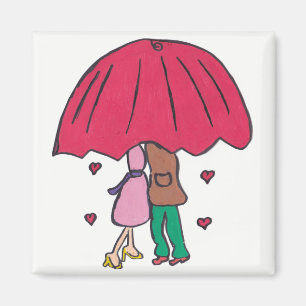 Liebevoller Paar-Magnet Magnet