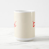 Liebevoller Papa Kaffeetasse (Mittel)