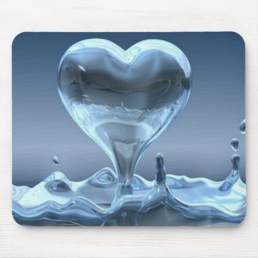 Liebevoller Regen Mousepad (Vorne)