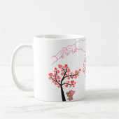 Liebevoller Teddy-Liebesbecher Kaffeetasse (Links)