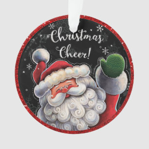 Liebevoller Weihnachtsmann-Schmuck oder -Anhänger Ornament