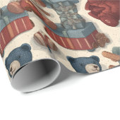 liebevolles Design Geschenkpapier (Rolleneckpunkt)