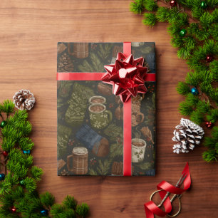 liebevolles Design Geschenkpapier
