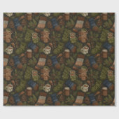 liebevolles Design Geschenkpapier (Flach)