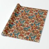 liebevolles Design Geschenkpapier (Ungerollt)