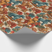 liebevolles Design Geschenkpapier (Ecke)
