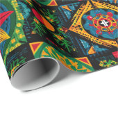 liebevolles Design Geschenkpapier (Rolleneckpunkt)