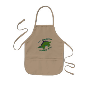 Liebevolles Kind Dino Kinderschürze